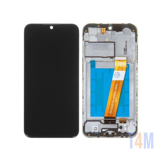 Touch+Display with Frame and Big Connector Samsung Galaxy A01 2020/A015 5.7" Service Pack (GH81-18209A) Non EU Black